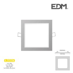 Inbyggt spotlight EDM 31608 Downlight A G 6 W 320 Lm (4000 K)