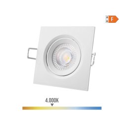 Inbyggt spotlight EDM 31633 Downlight F 5 W 380 lm (4000 K)