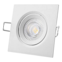 Inbyggt spotlight EDM 31656 Downlight F 5 W 380 lm 3200 Lm (3200