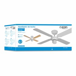 Takflkt EDM 33802 Bltico Vit 50 W  102 cm