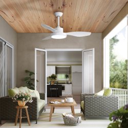 Takflkt med belysning EDM 33817 Arctic Vit 24 W 38 W 2160 Lm
