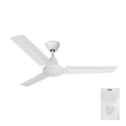 Takflkt EDM 33981 Vit 60 W  140 cm industriell