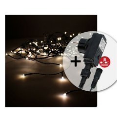 Gardinbelysning med LED EDM 71481 Easy-Connect 1,8 W Varmt ljus