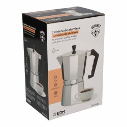 Italiensk Kaffepanna EDM   Aluminium 6 Koppar