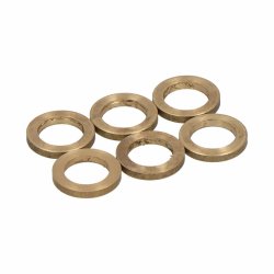 Brickor EDM OV02 Oval Gngjrn Mssing  12 mm 12 x 8 x 1,5 mm