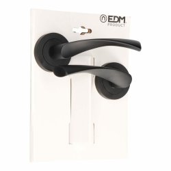 uppsttning handtag EDM 86033 707 Aluminium  6,5 x 12 cm