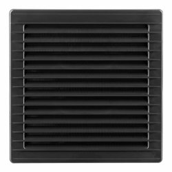 Ventilationsgaller EDM 87726 Antracitgr 17 x 17 x 1,15 cm Myggn