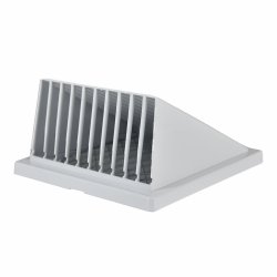 Ventilationsgaller EDM 87753 Vit 17 x 17 cm