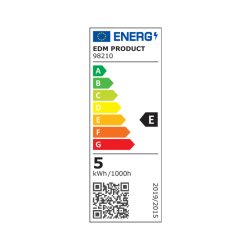 LED-lampa EDM 98210 E 5 W 45 W G9 550 lm  1,43 x 6,45 cm (3000