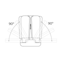 LED-lampa EDM 98909 45 W E27 4265 Lm I flera riktningar (6500 K)