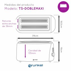 Brdrost Grunkel 1400 W Dubbel ingng