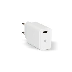 USB-laddare Iphone KSIX Apple-compatible Vit