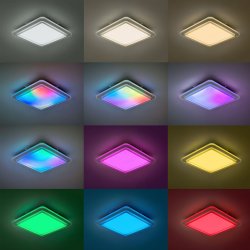 Inflld taklampa med LED KSIX Celeste (3000k - 6500k)