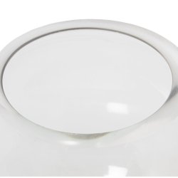 Vas Alexandra House Living Transparent Gyllene Glas 15 x 15 cm L