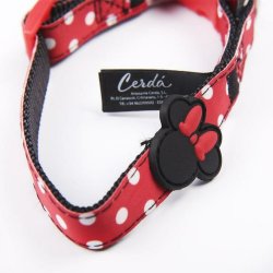 Hundhalsband Minnie Mouse XXS/XS Rd