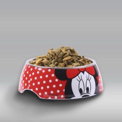 Hundmatare Minnie Mouse Rd Melamin 180 ml Svart Metall