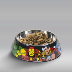 Hundmatare Marvel Melamin 180 ml Rd Metall