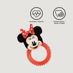 Hundleksak Minnie Mouse   Rd 100 % polyester