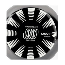 Stekpanna FAGOR Indutherm Svart Emaljerat stl ( 28 cm)