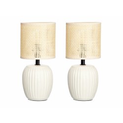 Bordslampa Vit 60 W 2 antal