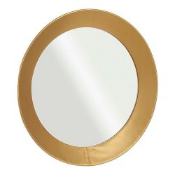 Vggspegel JY19696G Gyllene 80 x 7,5 x 80 cm Cirklar