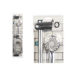 Duschset Berilo 168 Vit Silvrig Metall