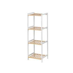 Badrumshyllor Berilo WR5503-4-460 Vit Naturell 35 x 30 x 100 cm