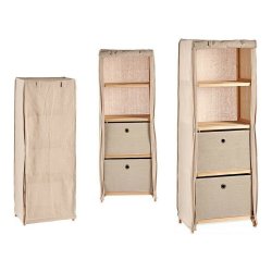 Bokhylla Kipit MH10228CF-1 Brun Beige Tr 28 x 113 x 42 cm