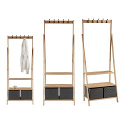 Kldhngare Kipit MH194001H Brun Gr Tr 40,5 x 175 x 67 cm