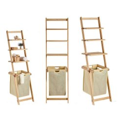 Bokhylla Kipit MH15930 Brun Beige Tr 36 x 151 x 41,5 cm