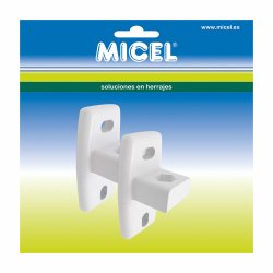 Std fr markis Micel TLD02 Vit 4,4 x 3,82 x 8,6 cm Vgg 2 Delar