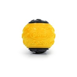Boll till husdjur Gloria PLAY AND RUN Gul TPR L 8,89 cm