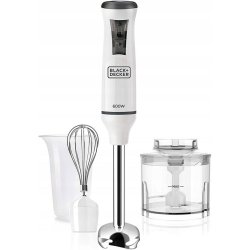 Glasmixer Black & Decker ES9160150B Svart Silvrig 600 W