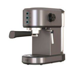 Manuell Espressobryggare Black & Decker BXCO1350E Silvrig 1350 W