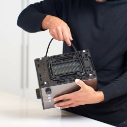 Br�drost Black & Decker BXTO900E Rostfritt st�l 900 W