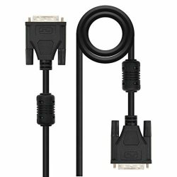 DVI-kabel NANOCABLE 10.15.0802 Svart 1,8 m