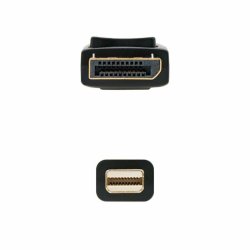 Kabel DisplayPort Mini till DisplayPort NANOCABLE 10.15.2402 2 m