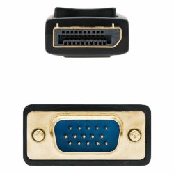 DisplayPort till VGA Adapter NANOCABLE 10.15.4402 Svart 2 m