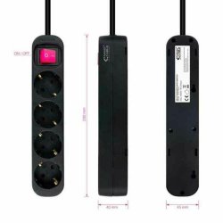 Grenuttag NANOCABLE 10.37.0004-BK