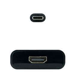 USB-C till HDMI Adapter NANOCABLE 10.16.4102-BK Svart 4K Ultra H