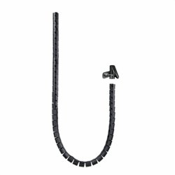 Kabelorganiserare NANOCABLE 10.36.0003-BK Svart 3 m  25 mm