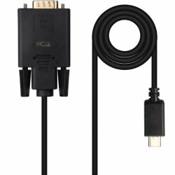 USB-kabel NANOCABLE 10.15.5202 Svart 1,8 m