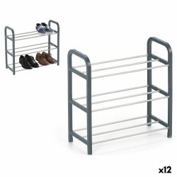 Skostll Confortime Metall 3 niver 40 x 19 x 44 cm (40 x 19 x 4