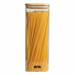 Burk Quttin Bambu Fyrkantig 2,15 L 10,2 x 28 cm (12 antal)