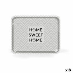 Bricka La Mediterrnea Home Melamin 27 x 21,5 x 1,5 cm (18 antal