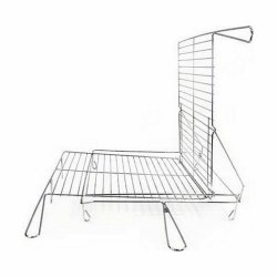 Grill Algon Kromad Roterbar Silvrig 45 x 50 x 9 cm (4 antal)