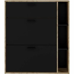 Skostll Leona Brun Tlgy Melamin 90 x 25 x 102 cm
