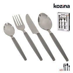 Bestick Kozina Gr Stl 24 Delar