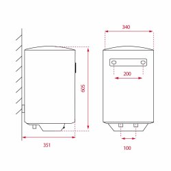 Termos Teka EWH 30 C 30 L