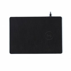Liten matta med trdls laddare Qi MiniBatt MB-PAD Svart